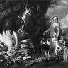Diana with Her Hunting Dogs beside Kill, FYT, Jan